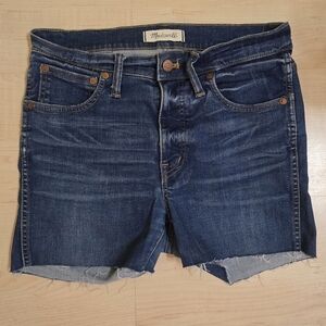 Madewell High Rise Skinny Denim Shorts Size: 28T
